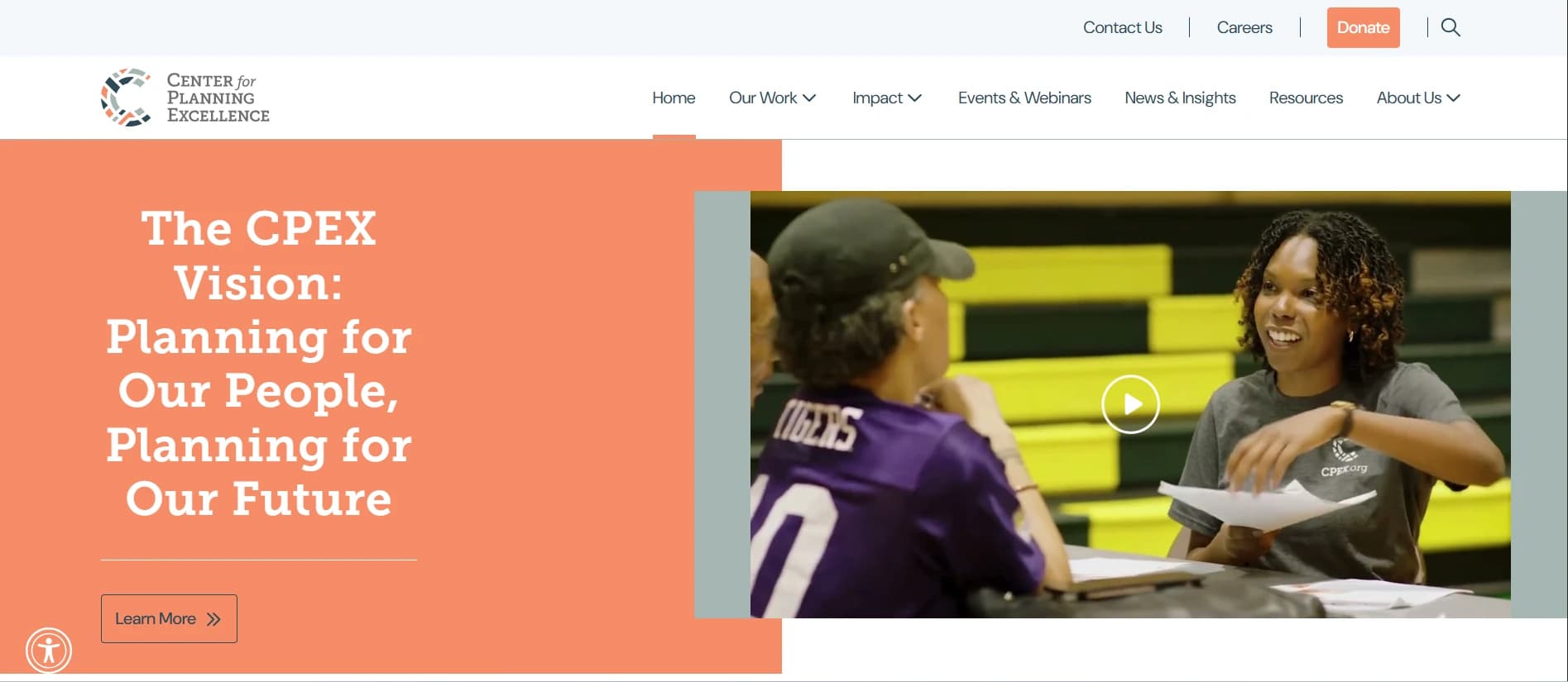 Center for Planning Excellence website homepage